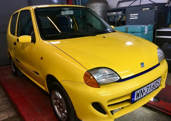 Fiat Seicento cena 13900 przebieg: 114000, rok produkcji 1999 z Warszawa małe 92